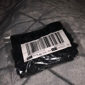 PINK Black Logo Cheekster Panty